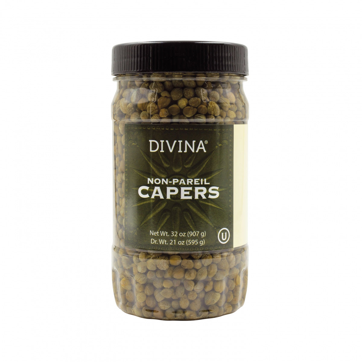 Divina Organic Capers 3.5oz Jar