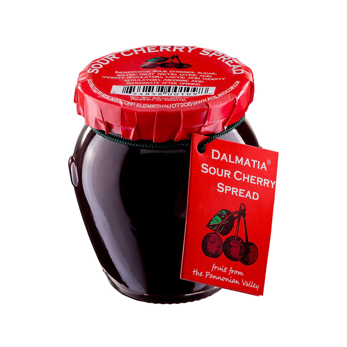 Dalmatia Sour Cherry Spread 8.5oz Jar