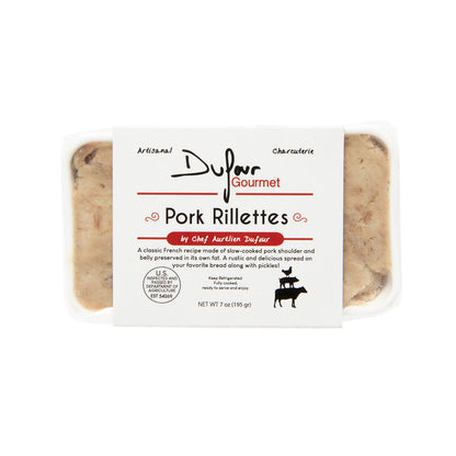 Wholesale Dufour Gourmet Pork Rillettes- Bulk