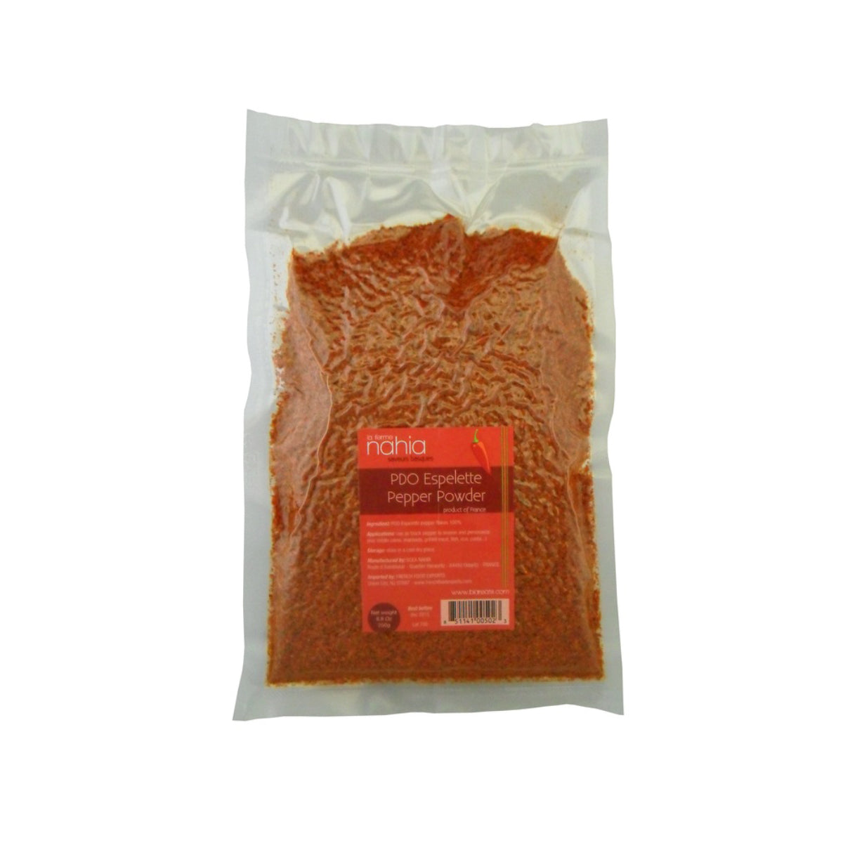 Nahia Espelette Pepper Powder 8.8 oz Bag