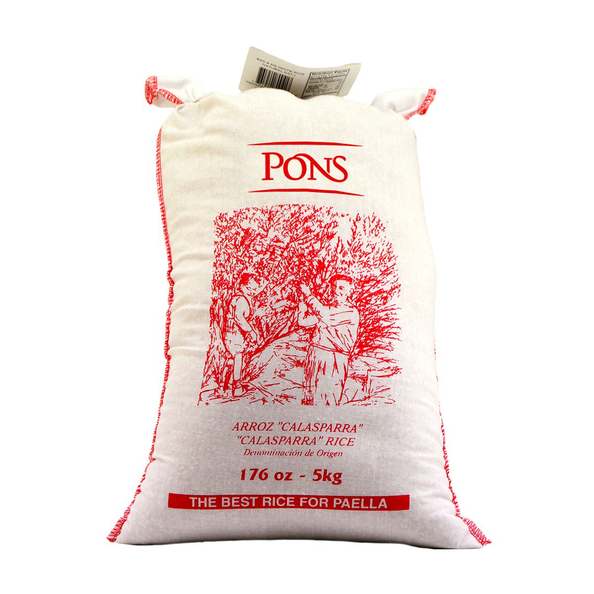 Wholesale Pons Calasparra Rice 5 KG-3ct Case Bulk