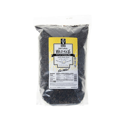 Wholesale Goose Valley Natural Foods Natural Wild Rice- 100% Grade A Black Jumbo- Bulk