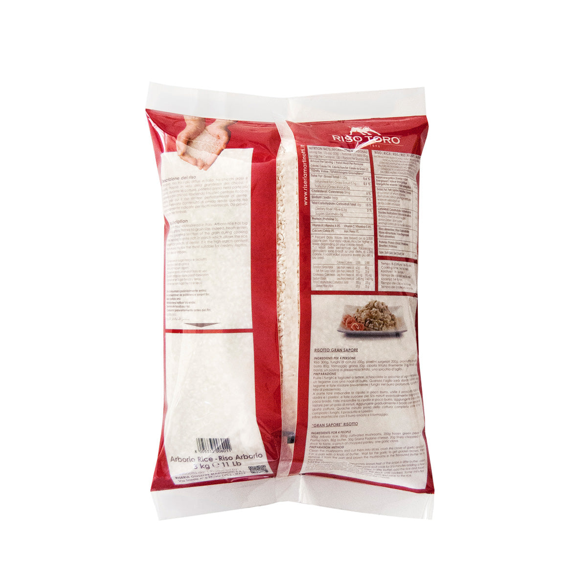 Wholesale Riso Toro Arborio Rice- Bulk