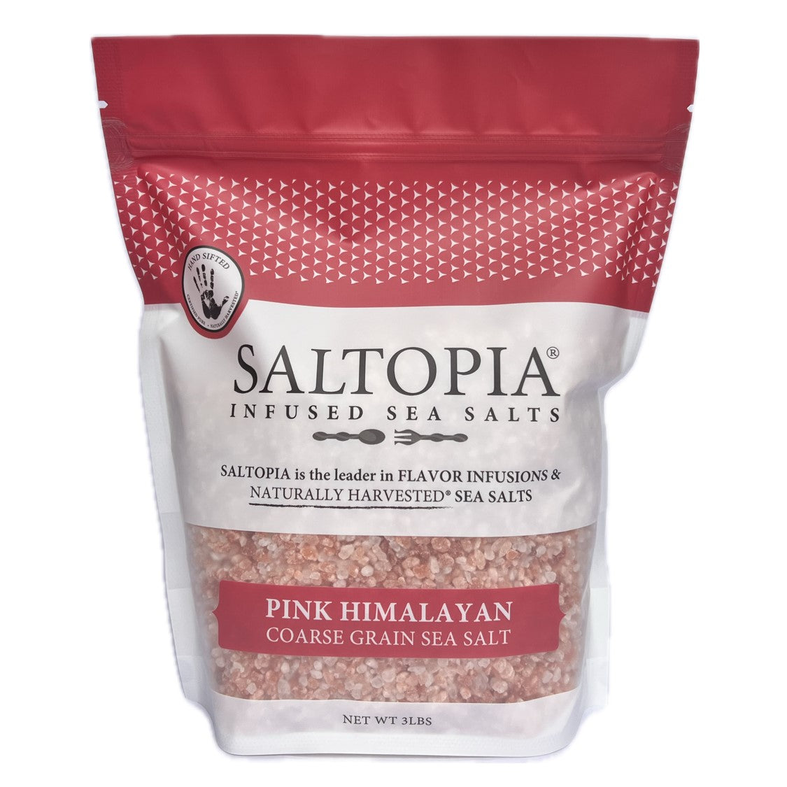 Wholesale Saltopia Himalayan Pink Corse Sea Salt-3 LB Bulk