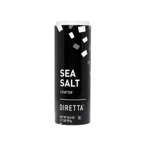 Wholesale Diretta Coarse Sea Salt Shaker 1.65 LB-12ct Case Bulk