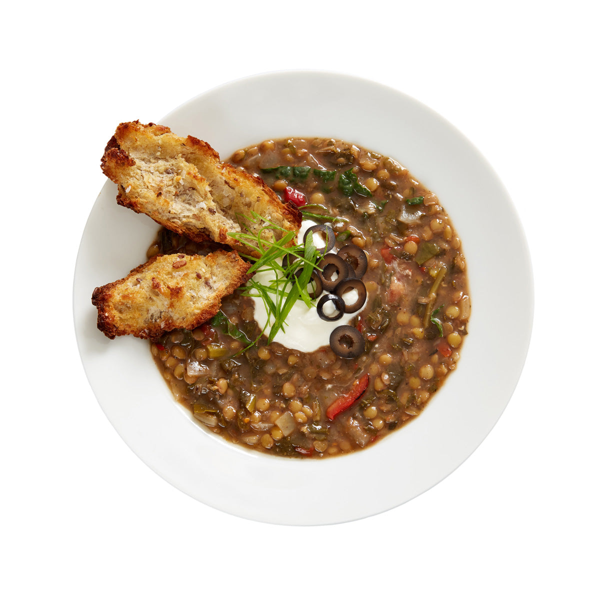Wholesale Wholesome Crave Spicy Lentil & Vegetable Soup 4 LB- Bulk