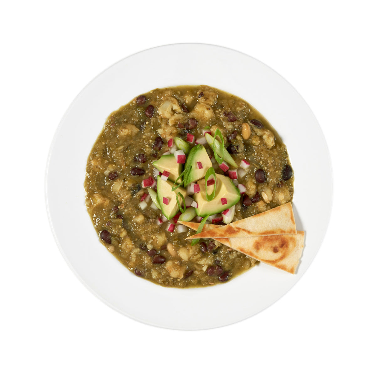 Wholesale Wholesome Crave Frozen Green Chile Posole Soup 4 LB- Bulk