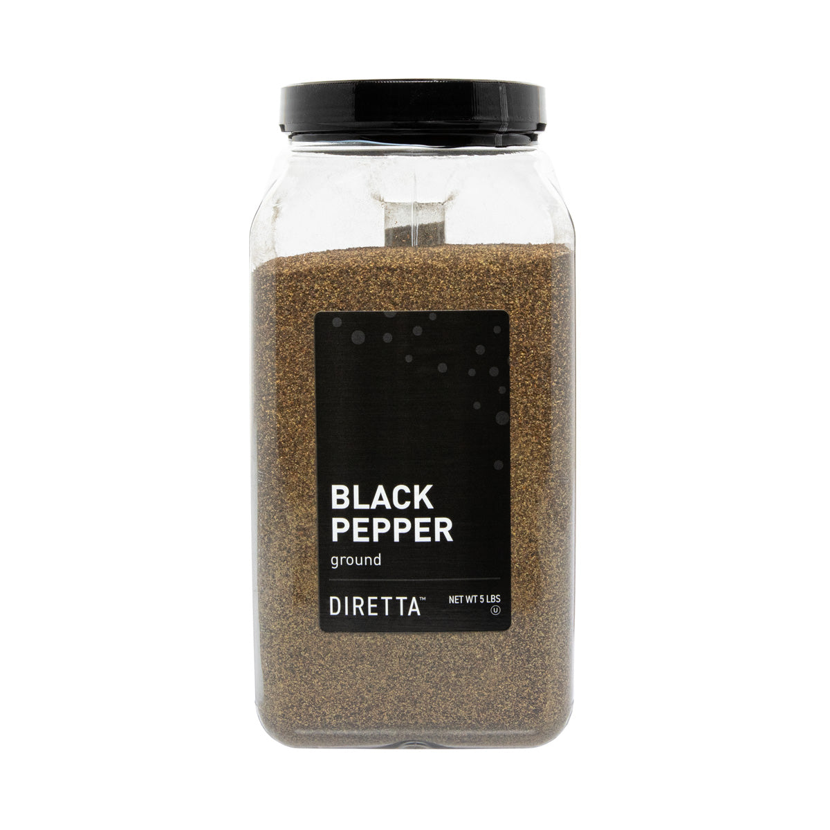 Wholesale Diretta Black Ground Pepper-5 LB Bulk