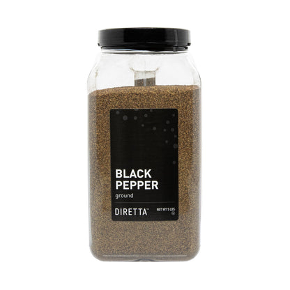 Wholesale Diretta Black Ground Pepper-5 LB Bulk