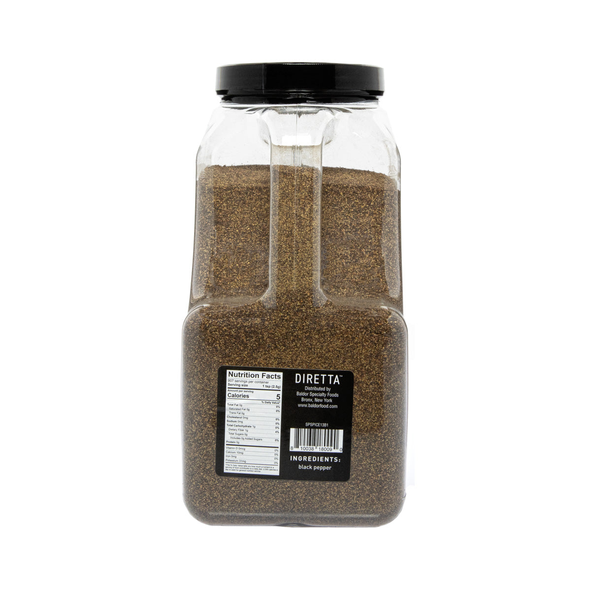 Wholesale Diretta Black Ground Pepper- Bulk