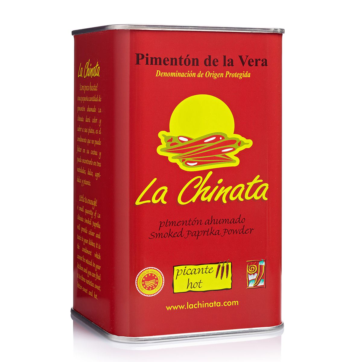 Wholesale La Chinata Hot Smoked Paprika-750 GR Bulk