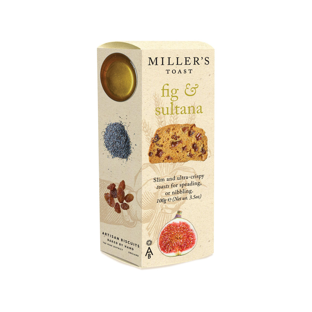 Wholesale The Fine Cheese Co. Fig & Sultana Crackers 3.5 OZ-6ct Case Bulk