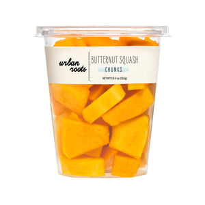 Wholesale Urban Roots Butternut Squash Chunks 18 OZ-6ct Case Bulk