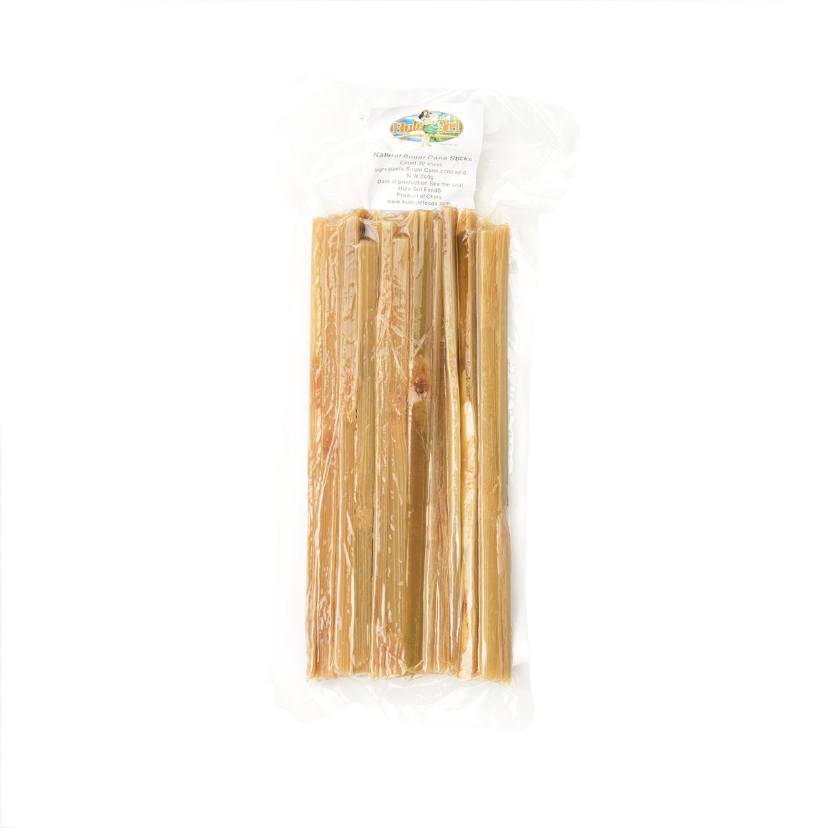 Wholesale BoxNCase Sugar Cane Swizzle Sticks 20 CT-6ct Case Bulk