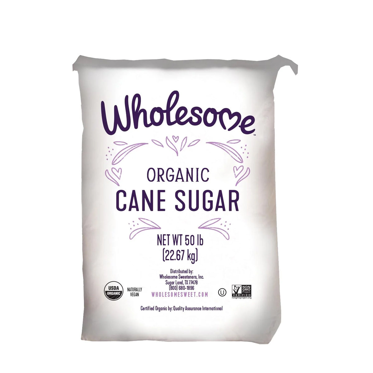 Wholesale Wholesome Sweeteners Organic Powdered Sugar 6X Bulk- Bulk