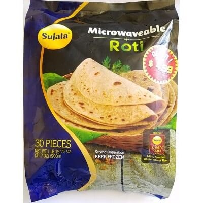 Sujata Microwaveable Roti 30 Pc 1 lb