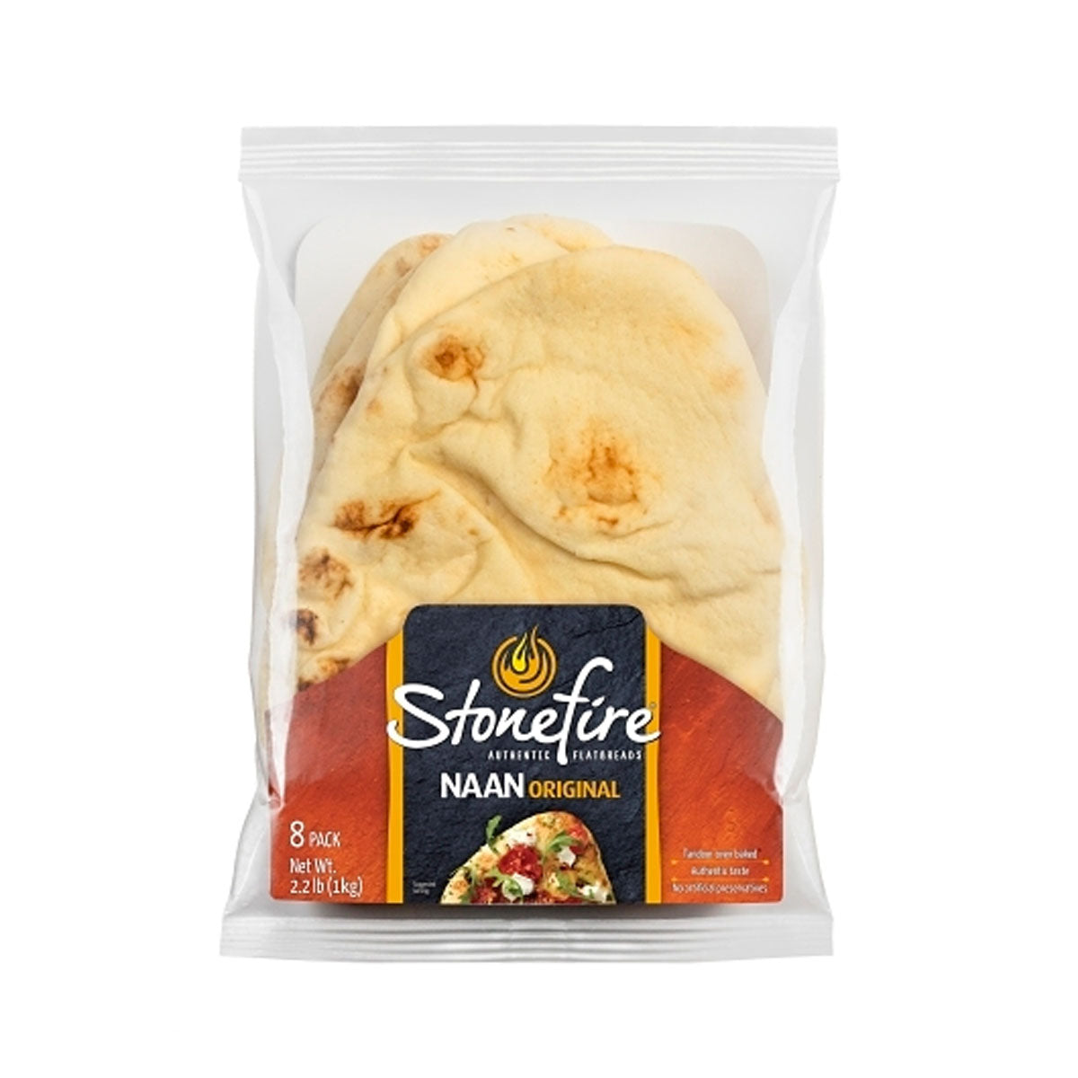 Wholesale Stonefire Naan Bread 8 CT- Bulk