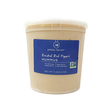 Jansal Valley Roasted Red Pepper Hummus 5lb