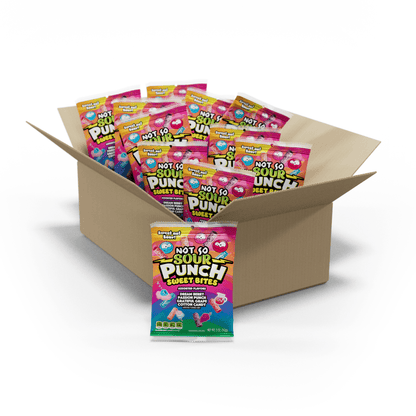 Wholesale Sour Punch Sweet Bites Assorted Flavors 5oz Hanging Bag- Bulk