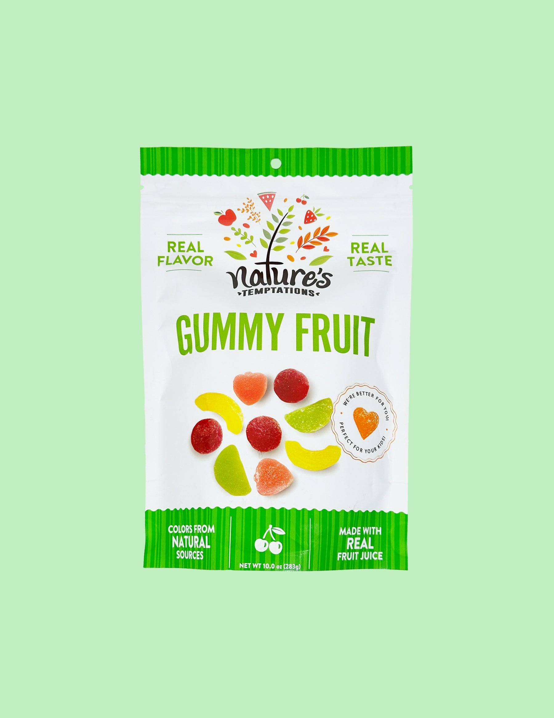 Taste of Nature Candy Gummi Fruit Kids Pack