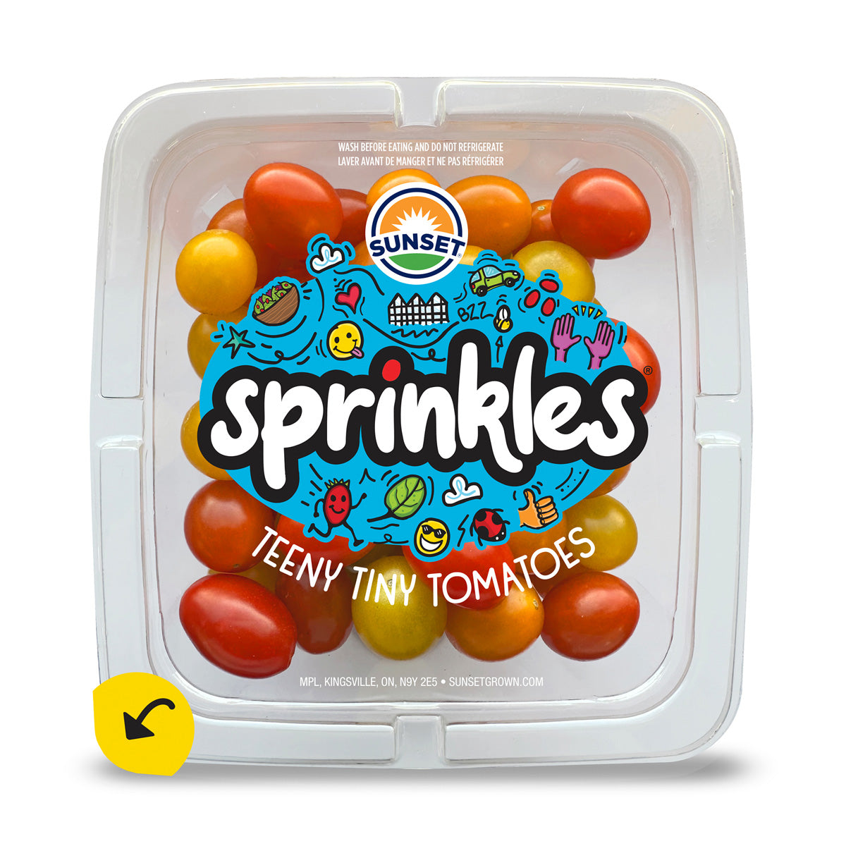 Sunset Sprinkles Tomatoes 1 PT