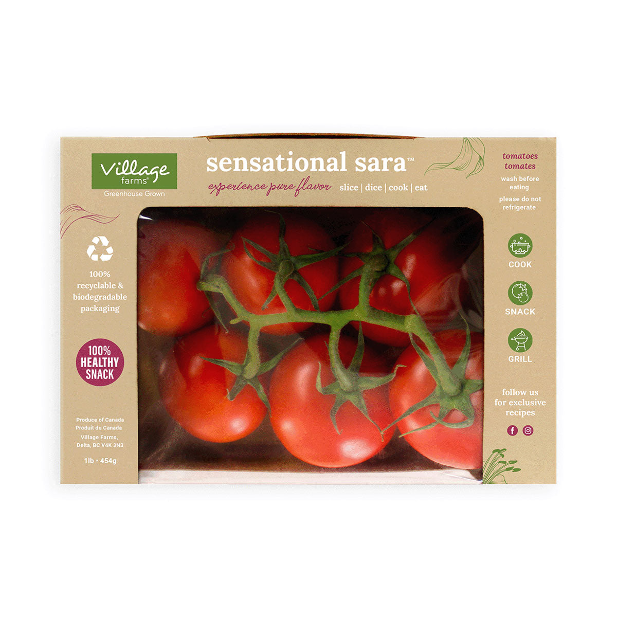 Village Farms Sensational Sara Tomatoes 1 LB