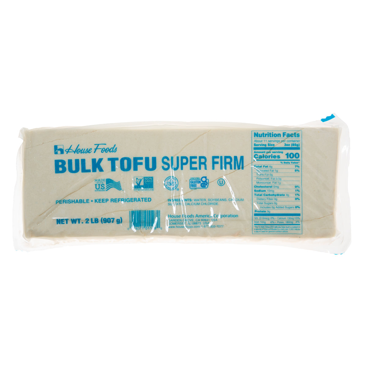 Wholesale House Foods Bulk Firm Tofu 2 LB- Bulk
