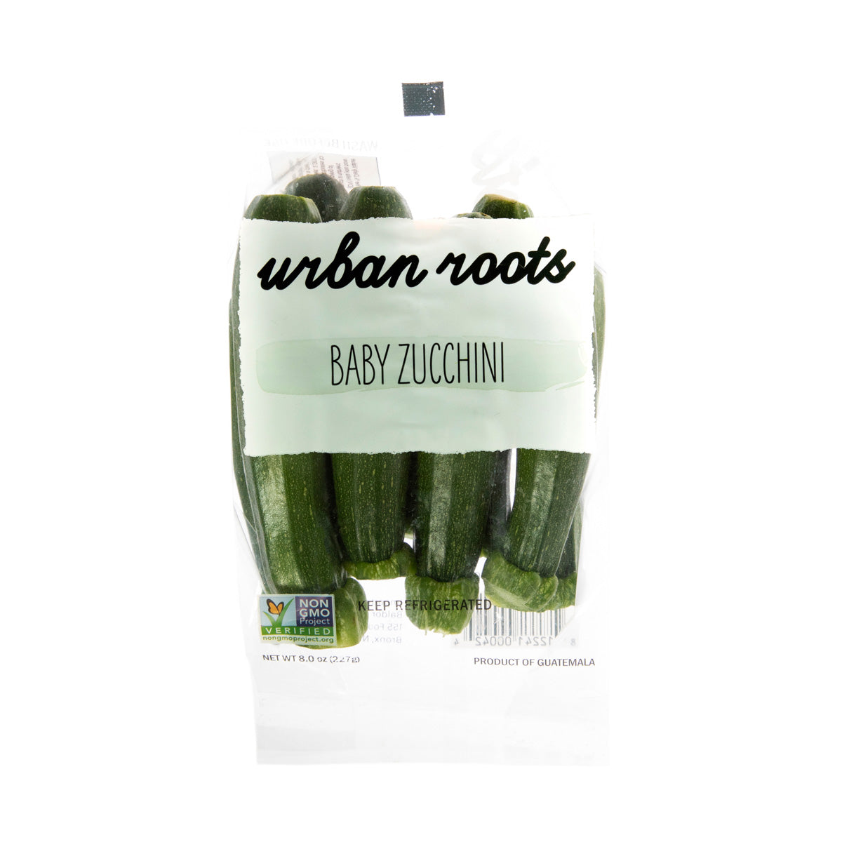 Wholesale Urban Roots Baby Zucchini 8 OZ- Bulk