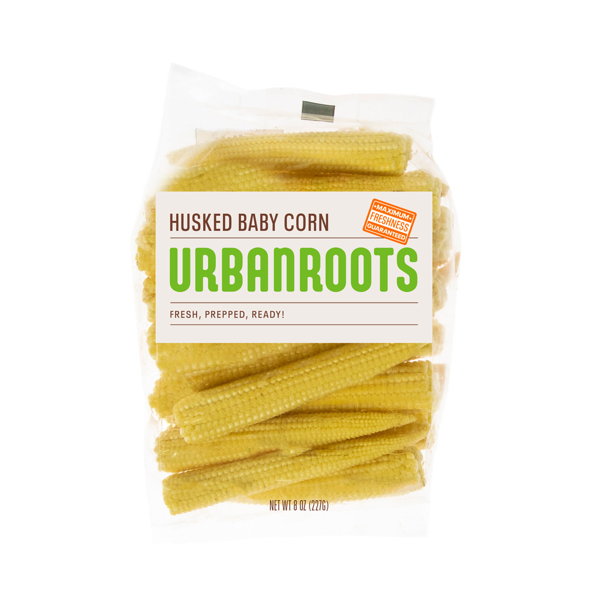 Wholesale Urban Roots Husked Baby Corn 8 OZ- Bulk