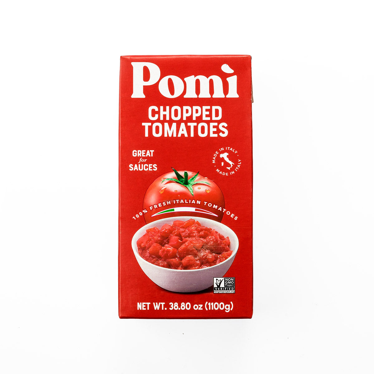 Wholesale Pomi Chopped Tomatoes 38.8 OZ-6ct Case Bulk