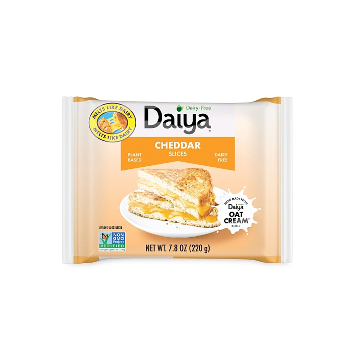 Wholesale Daiya Sliced Vegan Cheddar Cheese 7.8 OZ-8ct Case Bulk