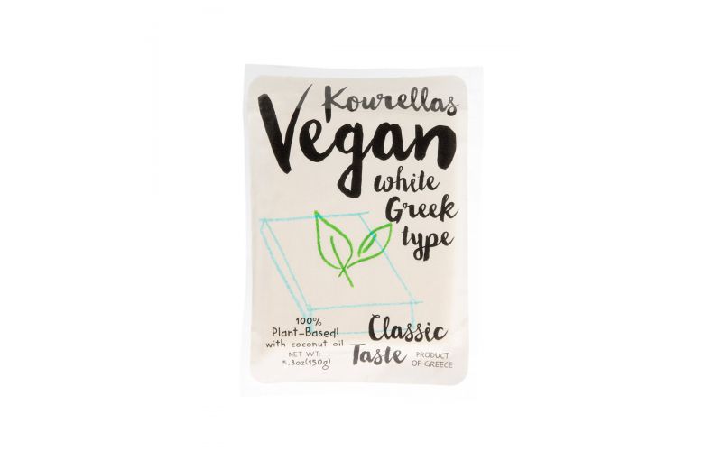 Wholesale Kourellas Plain Greek Vegan Style Feta Cheese 5.3 Oz- Bulk