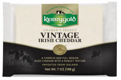 Kerrygold Grader's Select Vintage Irish Cheddar Cheese 7oz 12ct