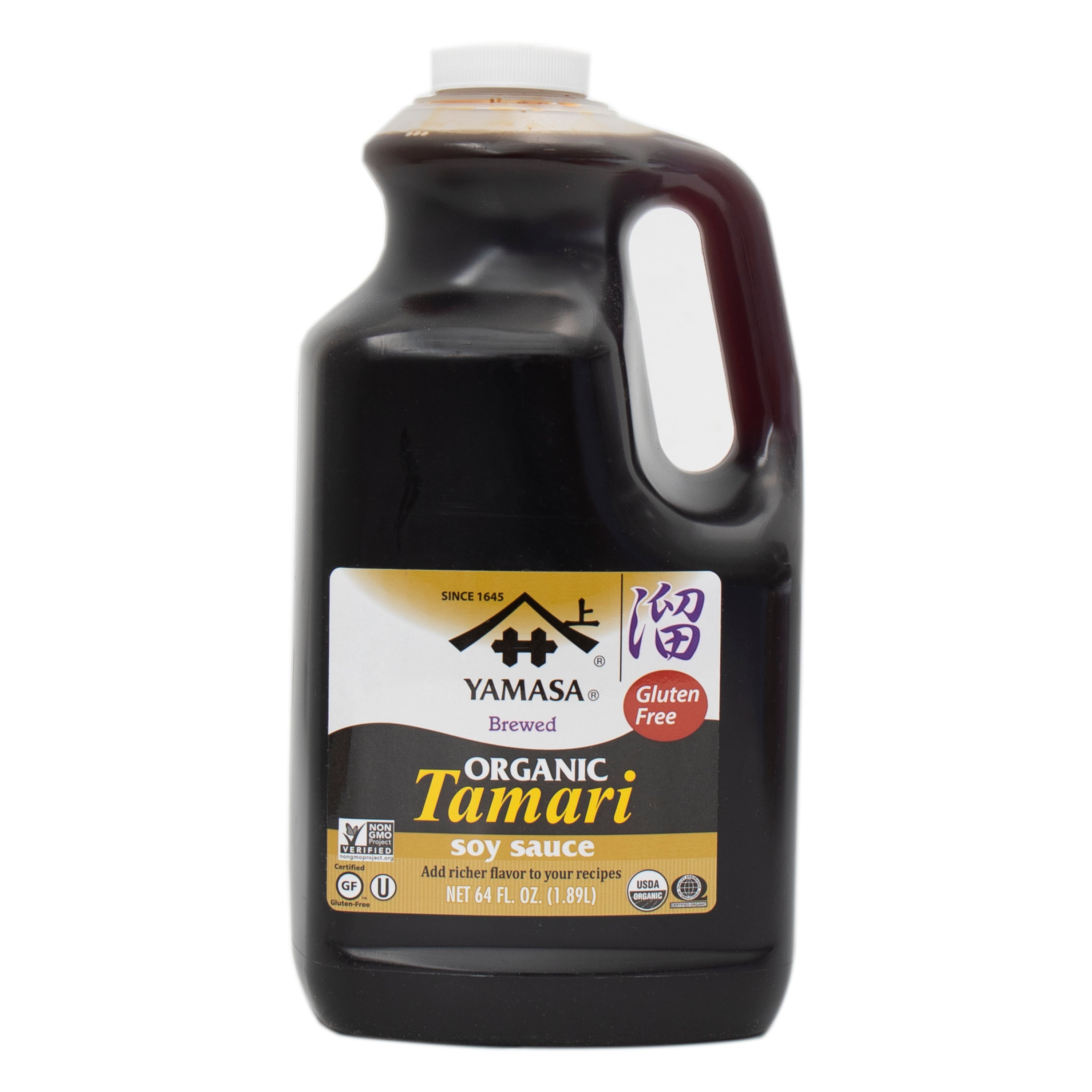 Wholesale Yamasa Organic Tamari Soy Sauce 64oz-6ct Case Bulk