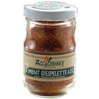 Accoceberry Espelette Pepper Powder 50 g Jar