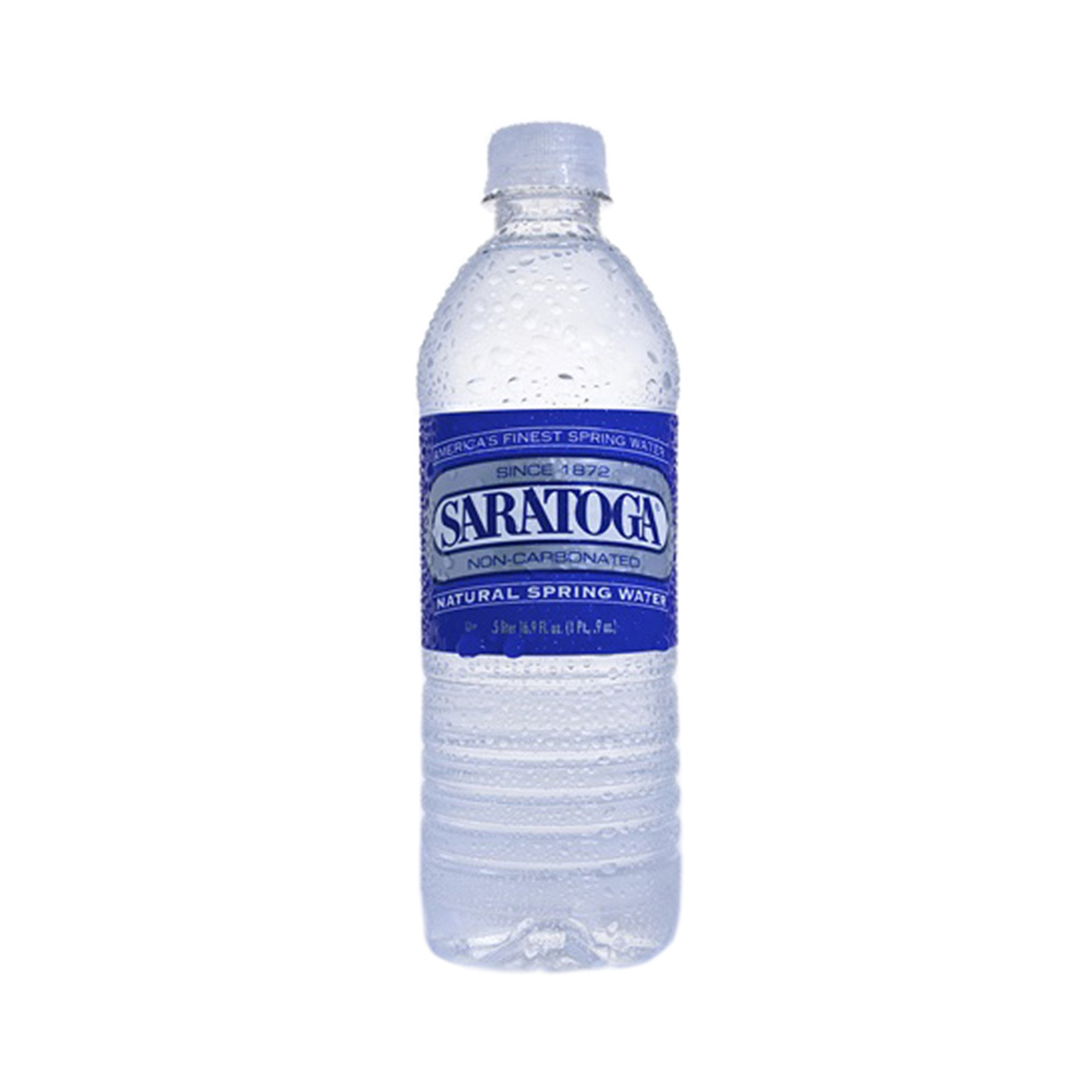 Saratoga Still Spring Water, Glass Water Bottle, 28 Oz