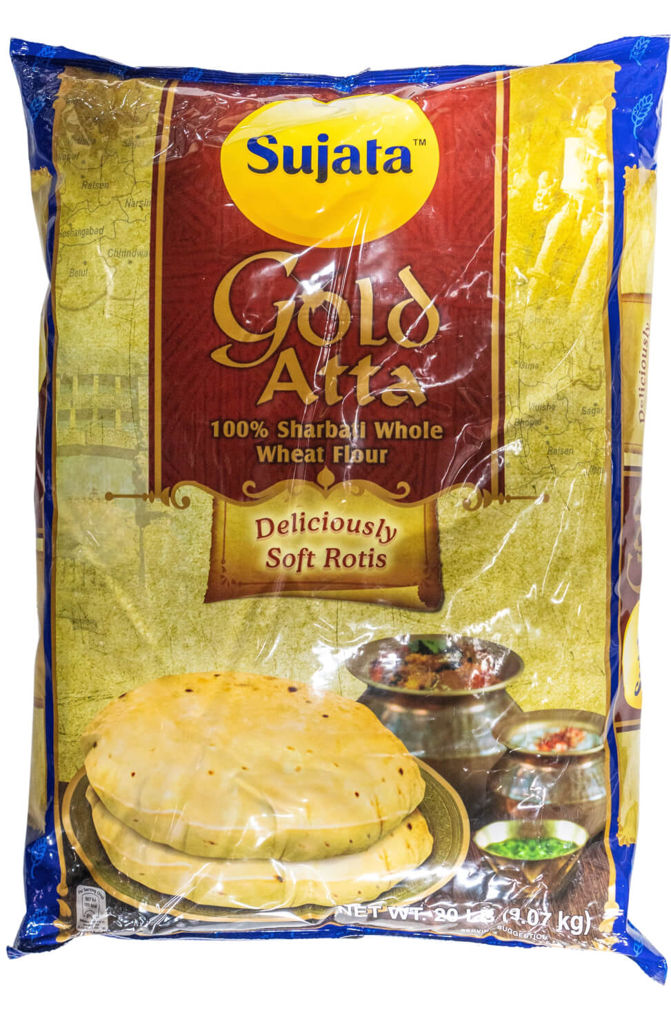 Sujata Gold Atta 20 lb