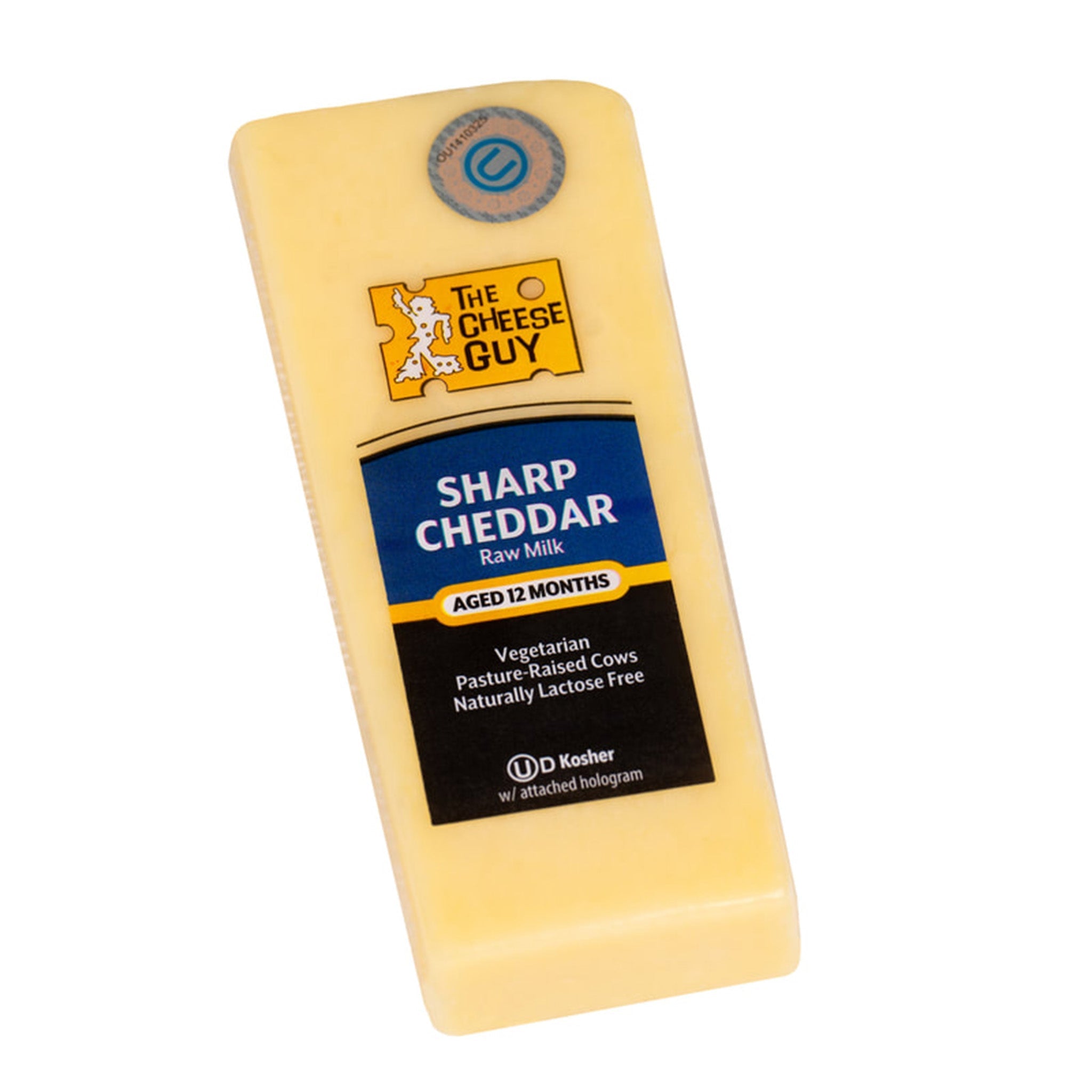 The Cheese Guy Raw Milk Sharp White Cheddar 6.4oz 12ct