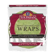 Wholesale Toufayan Bakeries Spinach Wraps 12 CT- Bulk
