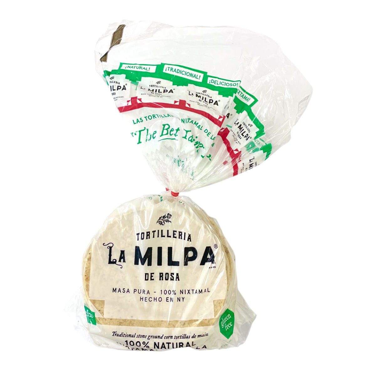 Wholesale La Milpa De Rosa 4in Nixtamal Tortilla Blanca 1 LB-10ct Case Bulk