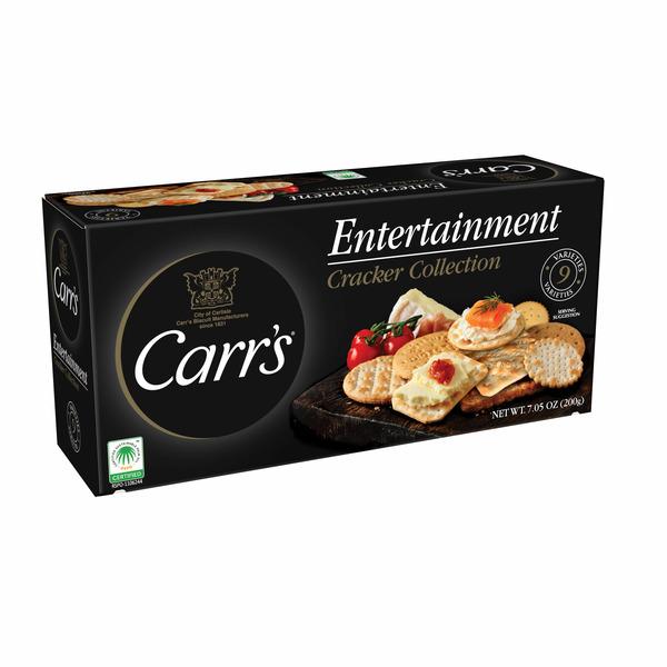 Carr's Entertainment Cracker Collection 7.1oz 12ct