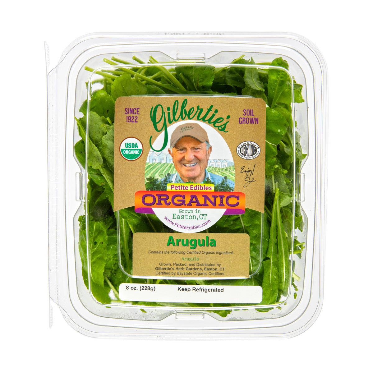 Wholesale Gilbertie'S Organic Arugula-8 OZ Bulk