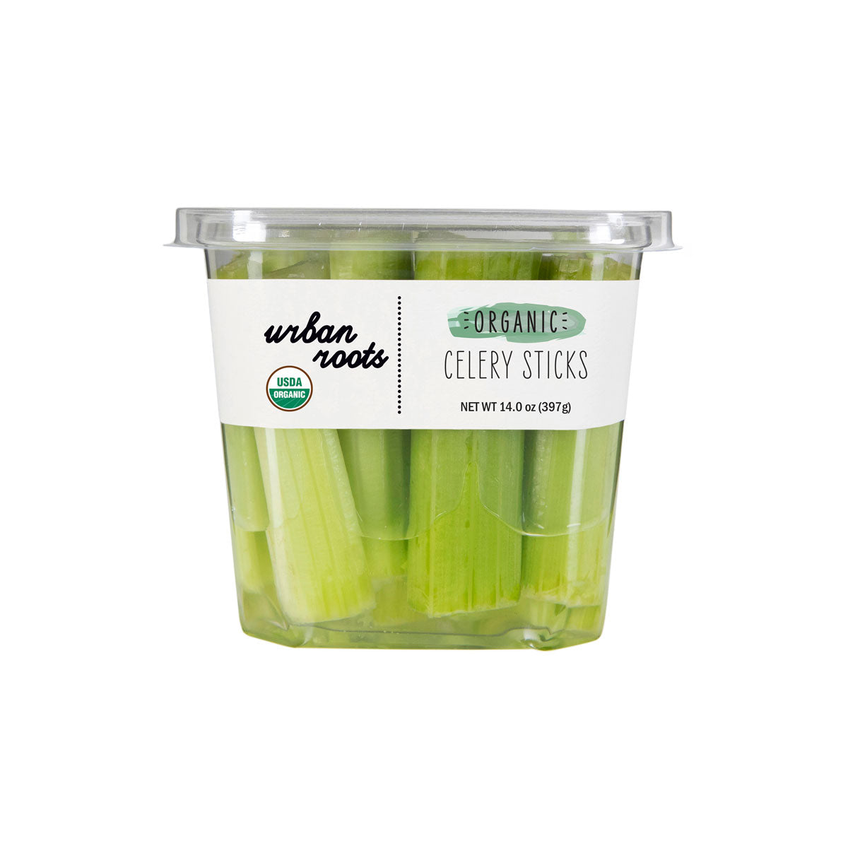 Wholesale Urban Roots Organic Celery Sticks 14 OZ-6ct Case Bulk
