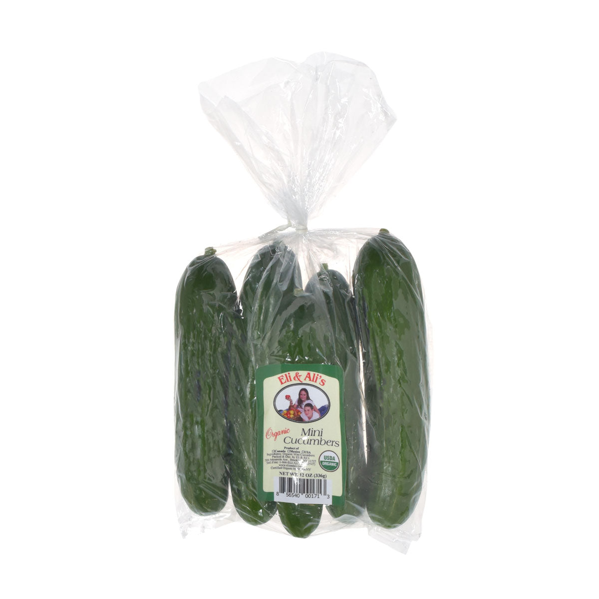 Eli & Ali'S Organic Mini Cucumbers Pack 12 OZ