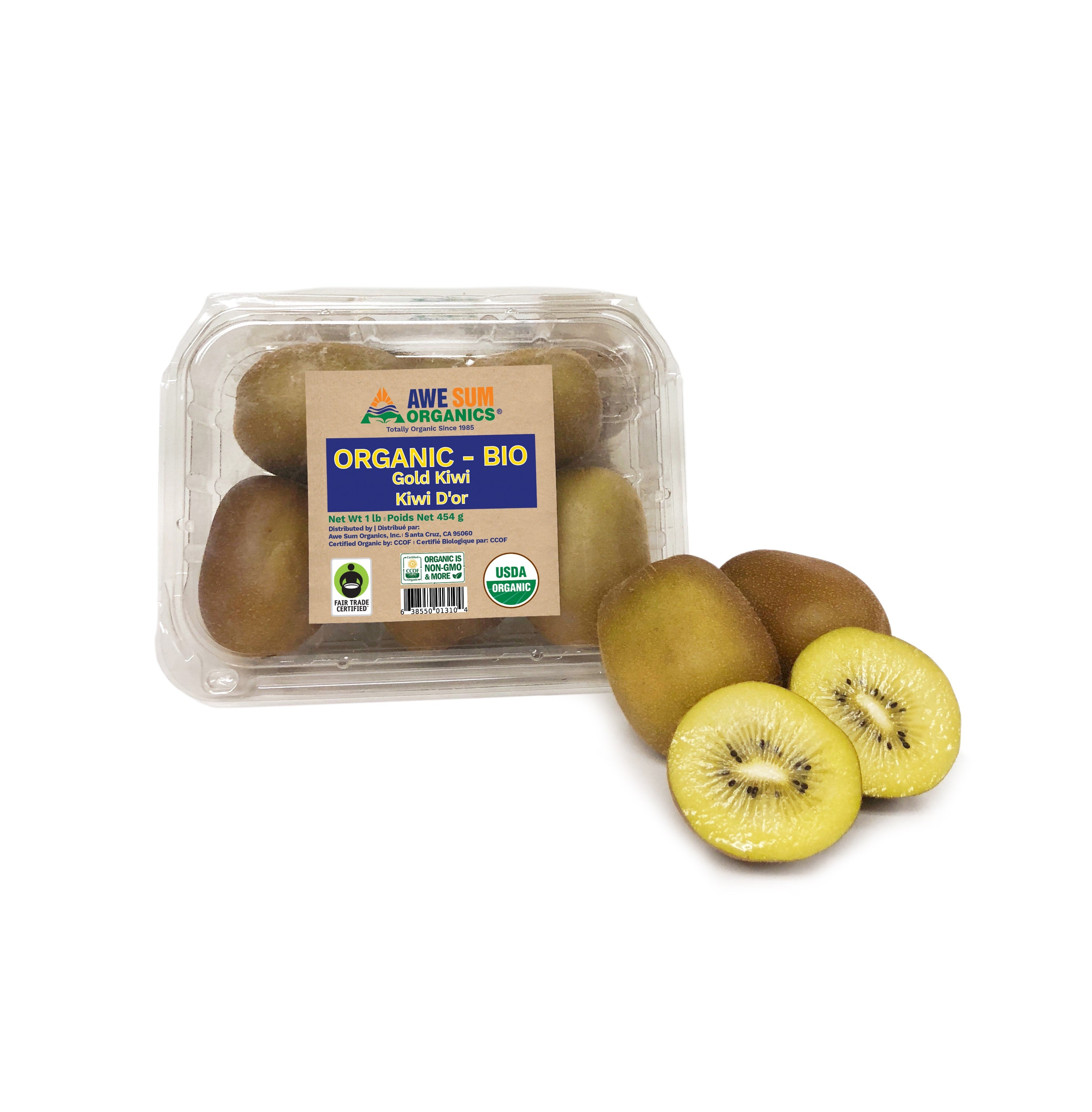 Kiwi Fruit, Organic, 1 lb