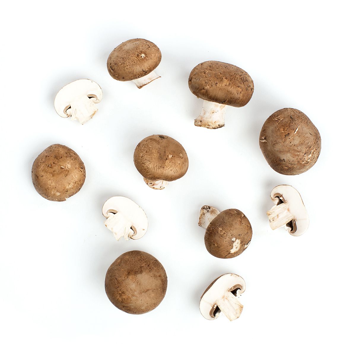 Wholesale BoxNCase Organic Cremini Whole Mushrooms-5 LB Bulk