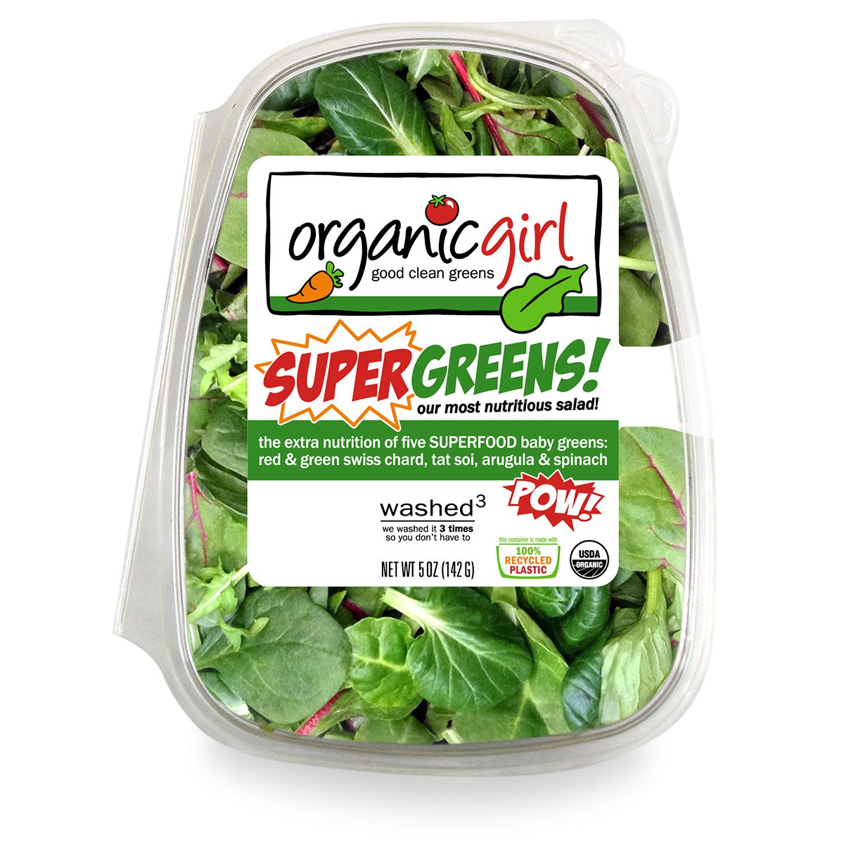 Wholesale Organicgirl Organic Supergreens 5 OZ- Bulk