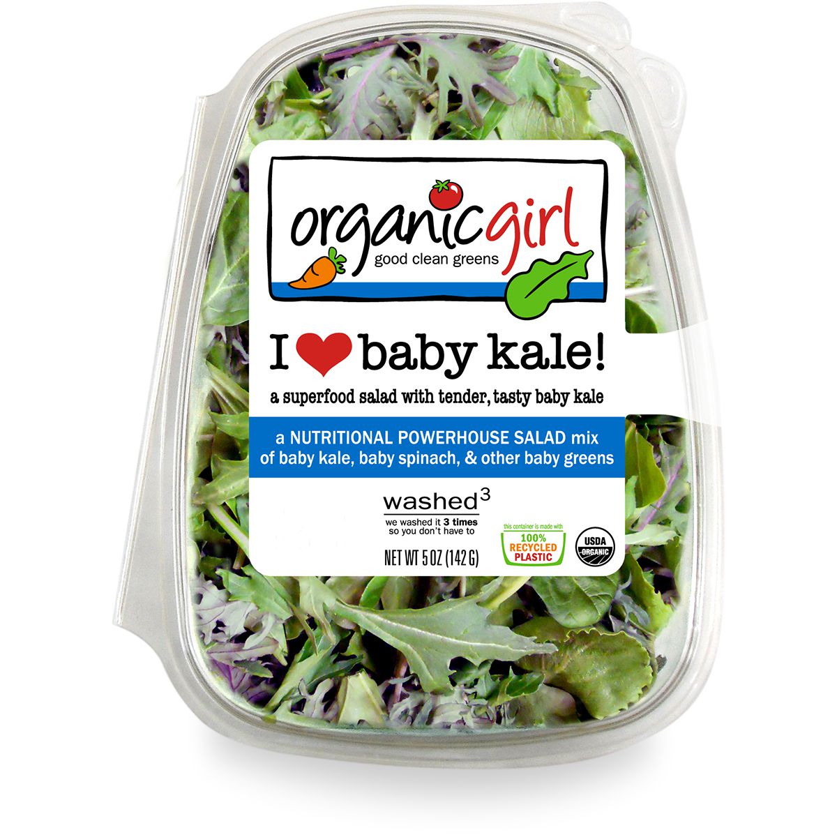 Wholesale Organicgirl Organic Baby Kale 5 OZ- Bulk