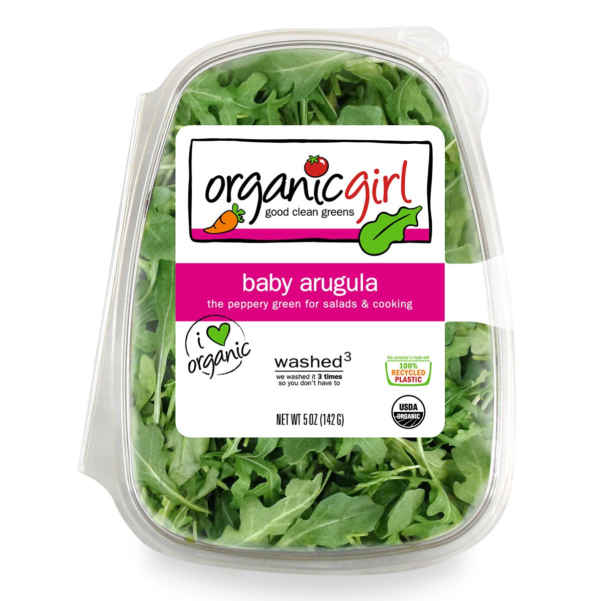 Wholesale Organicgirl Organic Baby Arugula 5 OZ- Bulk