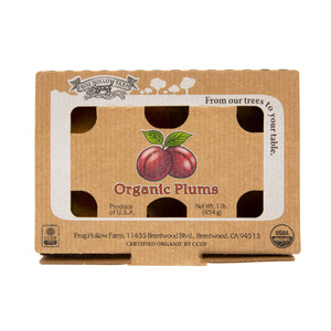 Wholesale Frog Hollow Farm Organic Dapple Dandy Pluots 1 LB-16ct Case Bulk